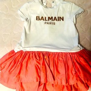 Toddler girl Balmain dress